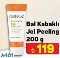 SİNOZ BAL KABAKLI JEL PEELİNG 200 G SİNOZ BAL KABAKLI JEL PEELİNG 200 G